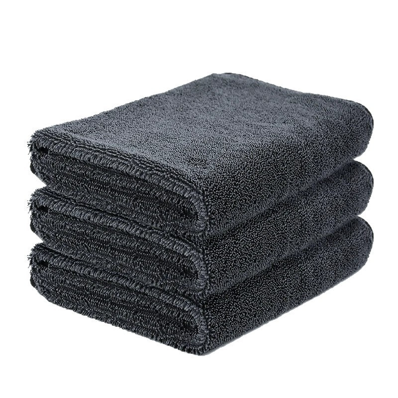 Toalla absorbente de agua trenzada pequeña transfronteriza para lavado de coches, fuerte absorción de agua, paño absorbente de agua engrosado para limpieza de coches, superabsorbente