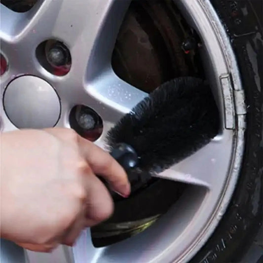Cepillo de limpieza profesional para ruedas de coche, neumático, limpieza de automóviles, cuidado de detalles, limpieza de llantas, cepillo de limpieza de llantas húmedo y seco, accesorio de productos