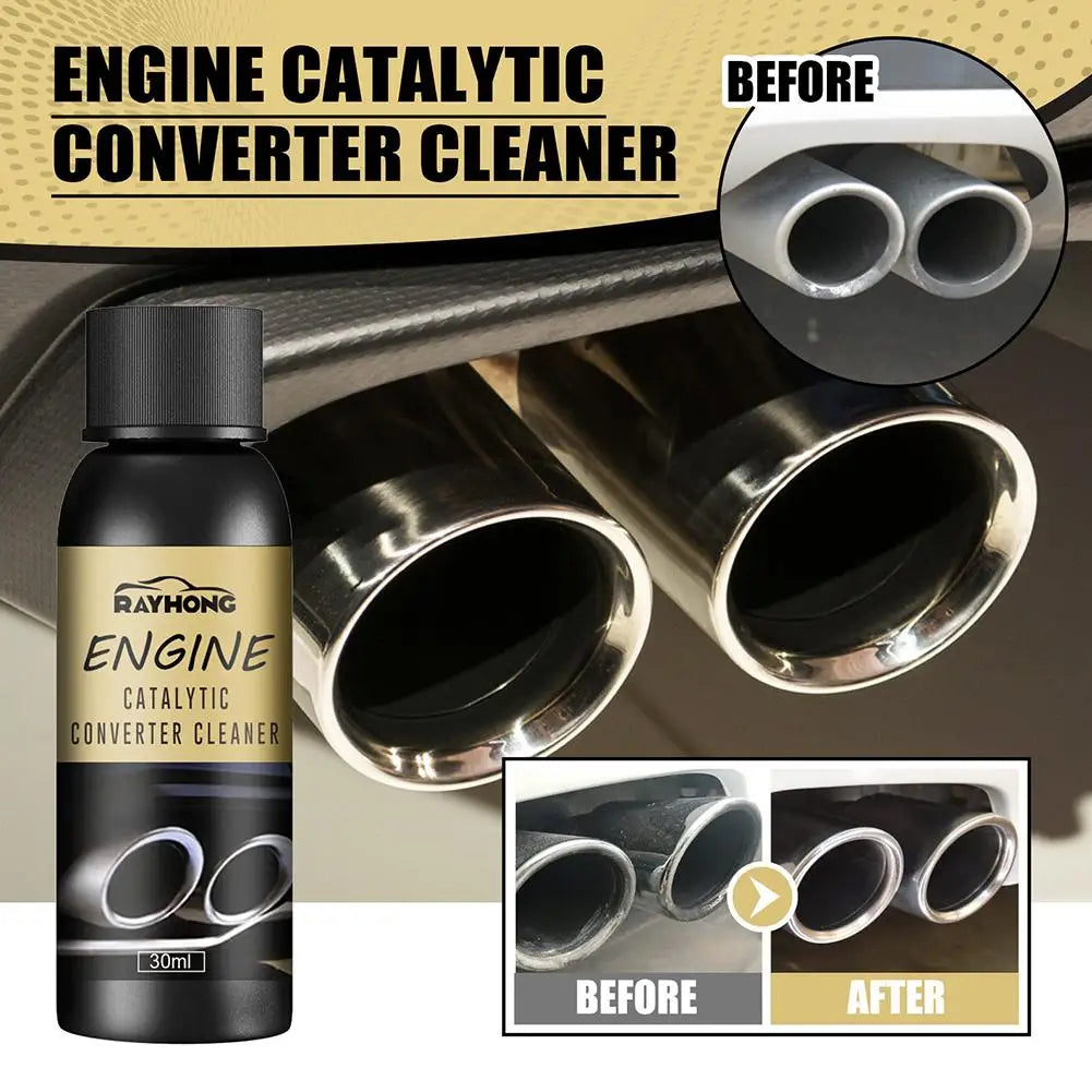 Limpiador de convertidor catalítico de coche de 30 ml, limpieza profunda, limpiador multiusos, aceleradores de limpieza CSV de motor, catalizadores, limpiador fácil