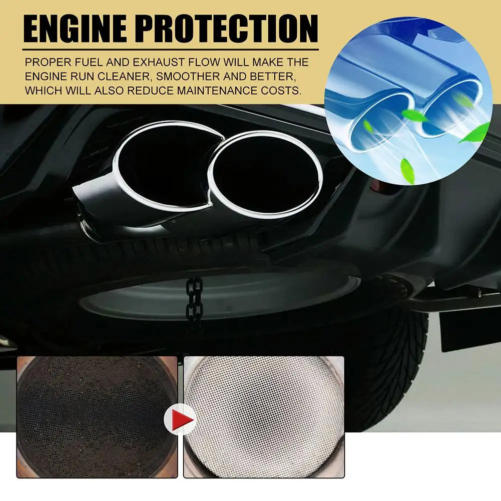 Limpiador de convertidor catalítico de coche de 30 ml, limpieza profunda, limpiador multiusos, aceleradores de limpieza CSV de motor, catalizadores, limpiador fácil