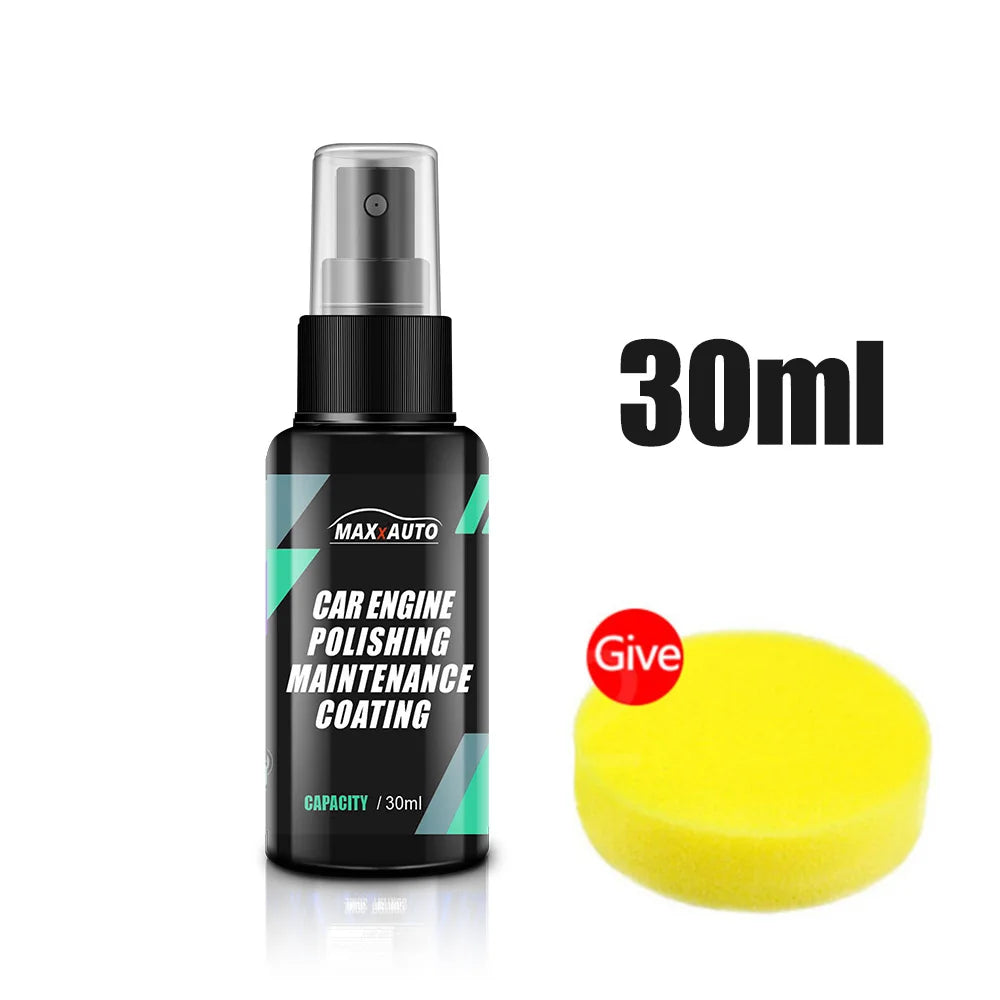 Limpiador y restaurador de compartimento de motor de coche, potente producto de limpieza para la descontaminación del compartimento del motor, producto de pulido para la limpieza del coche